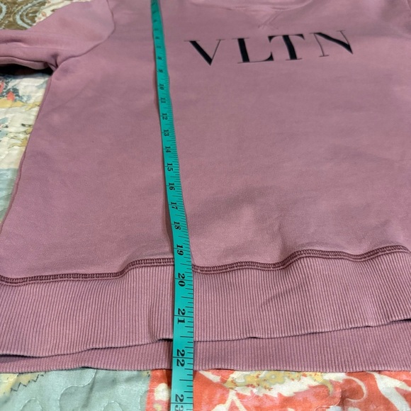 Valentino Blush VLTN Logo Sweatshirt size small - Picture 7 of 14
